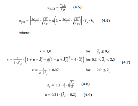 DNV RP-C201 Plate/Stiffener/Girder Buckling (2023) | Help | SDC for Simcenter 3D